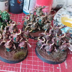 Picture of print of swarm of corrupters - Army of coruption