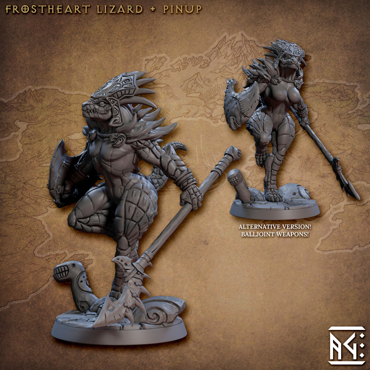 Frostheart Lizardmen (Complete Set - 45) image