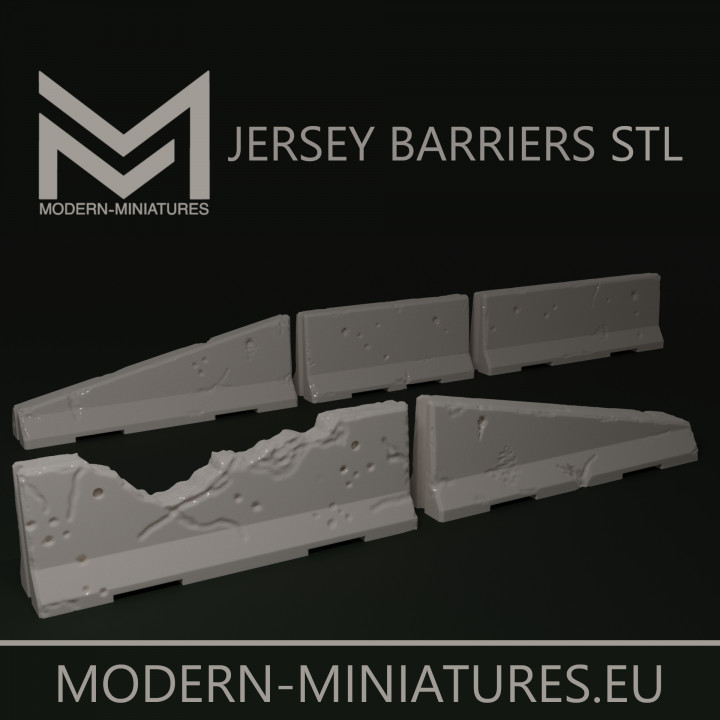 Jersey Barriers image