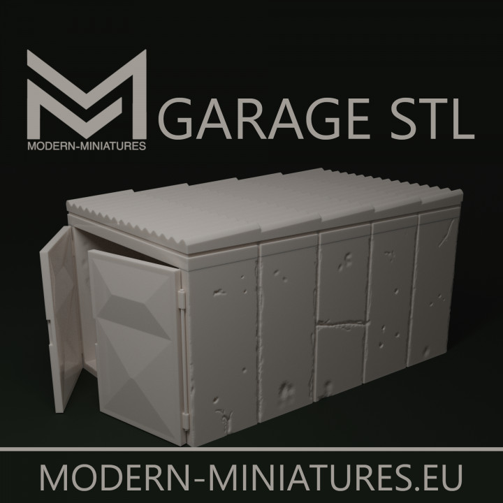 Concrete Garage image