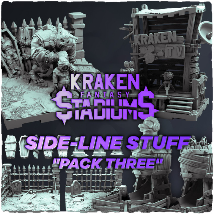 SIDE-LINE STUFF "PACK THREE"'s Cover