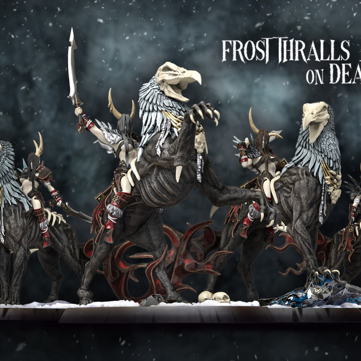 Frost Thralls On Death Griffins image