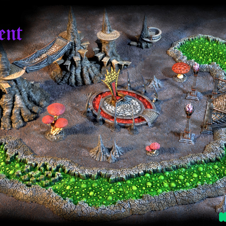 Dark Elf Environment - Basic Set