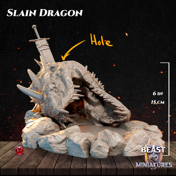 Dice Tower - Slain Dragon's Cover