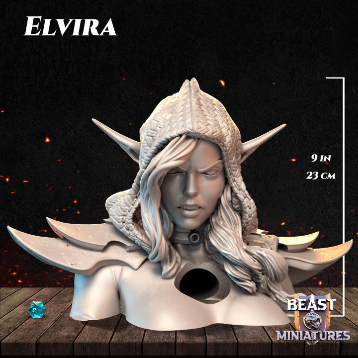 Dice Tower - Elf - Elvira's Cover