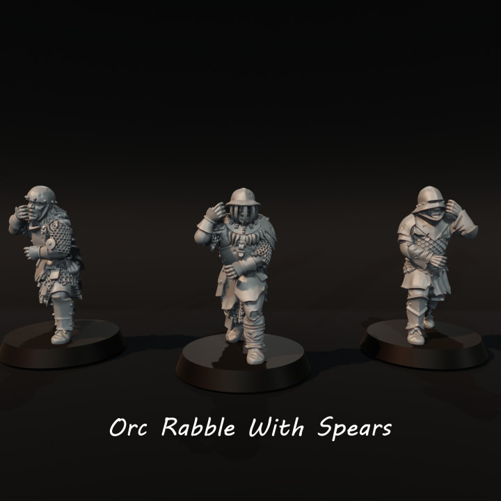 Orc Rabble With Spears image