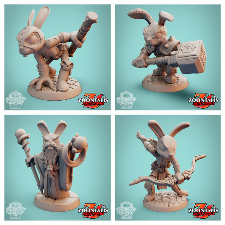 Rabbit Collection (pre-supported included) image