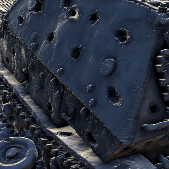 Ferdinand tank carcass - Germany Eastern Western Front Normandy Stalingrad Berlin Bulge WWII image