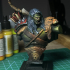 Orc bust / Orc chief print image