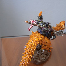 Picture of print of Rider Mounted Boss