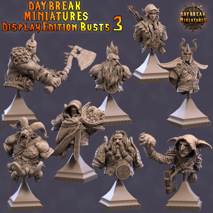 Daybreak Miniatures - Bust Pack 3 image