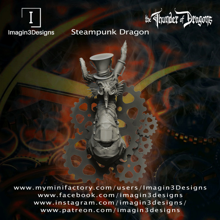 Steampunk Dragon image