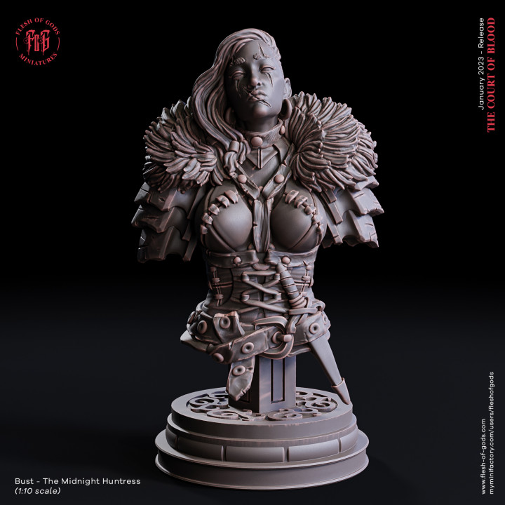 The Midnight Huntress - Bust image