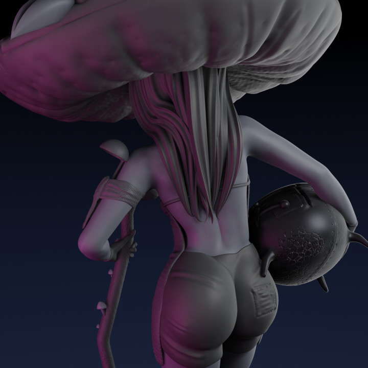 Mushroom Soup Witch - presupported - qbarkz image