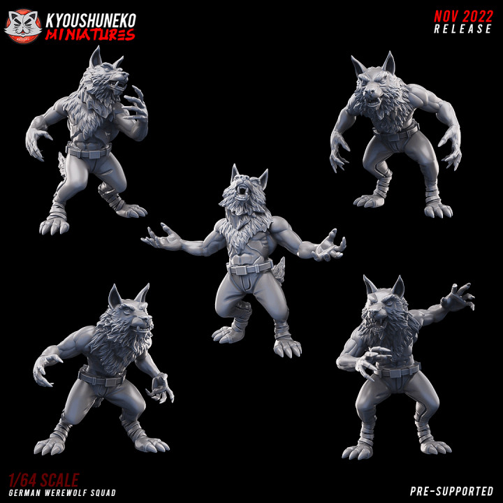 German Werewolf Squad ww2
