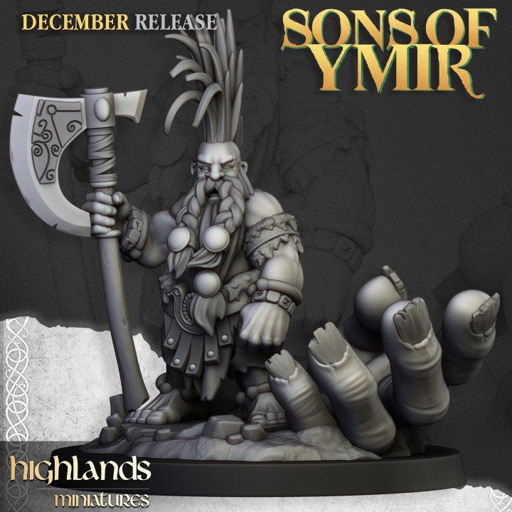 Dwarf Giantseeker - Highlands Miniatures image