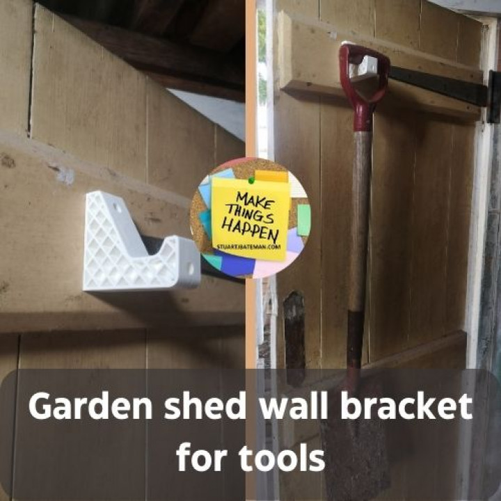 Reinforced Garden shed hook image