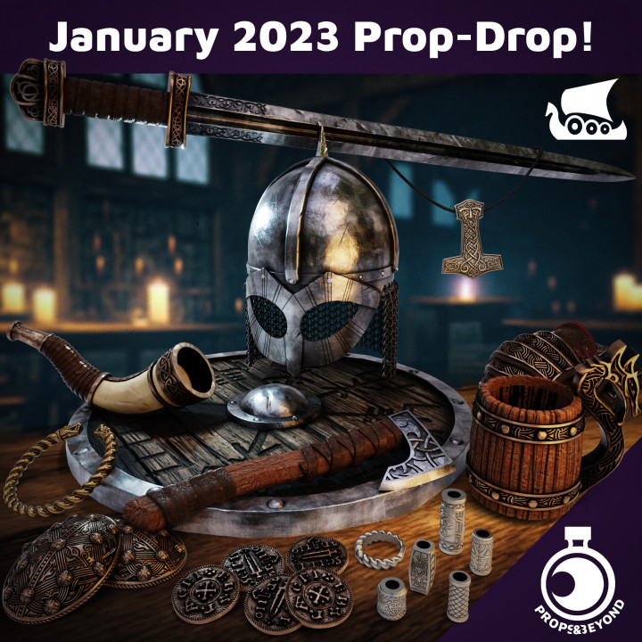 January 2023 Prop Drop - Viking Saga image