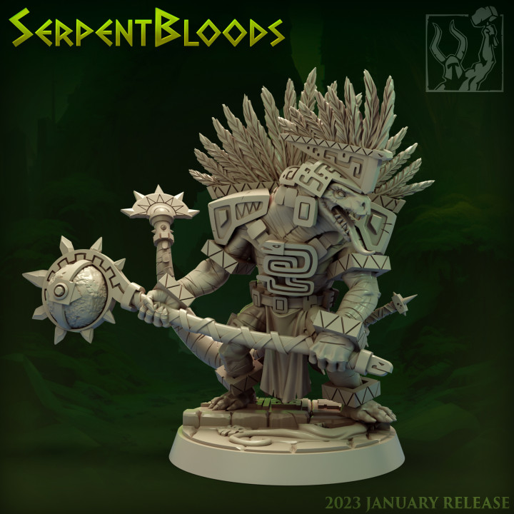 Titan Forge Miniatures - 2023 - January - Serpentbloods