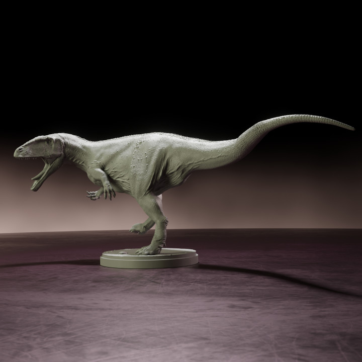 Carcharadontosaurus - pre-supported dinosaur image