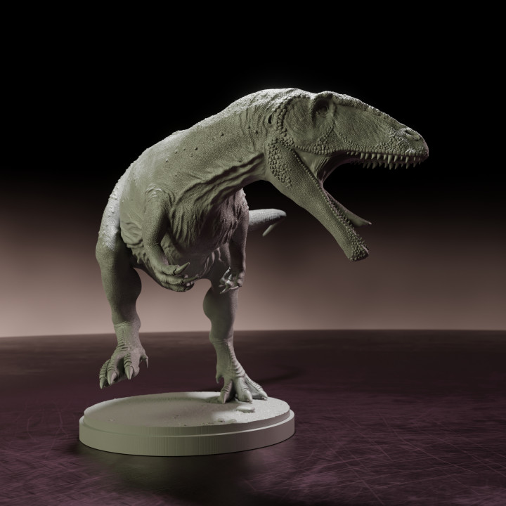 Carcharadontosaurus - pre-supported dinosaur image