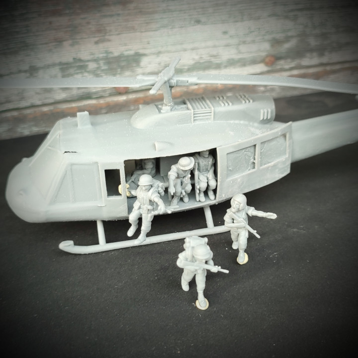 3D Printable Bell UH-1 