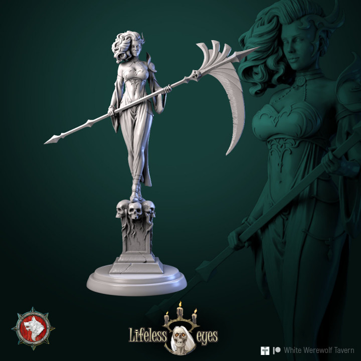 Lifeless Eyes December bundle 2022 28 STL's miniatures pre-supported image