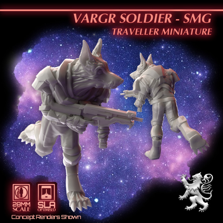 Vargr Soldier - SMG image