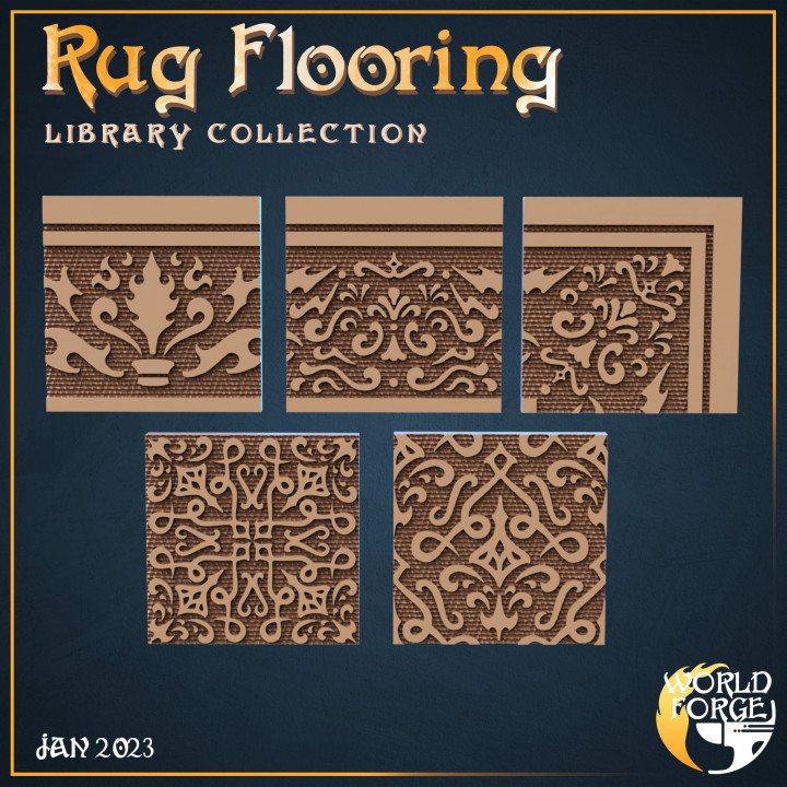 Rug Flooring Tiles image
