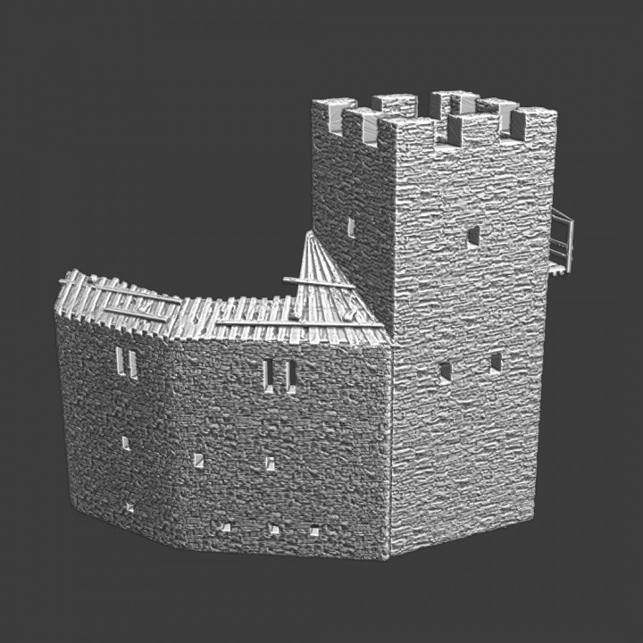 Medieval Castle - destroyed image