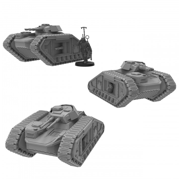 Squalo Light Tank - Presupported image