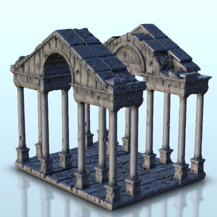 Antic ruins 21 - Ancient Classic Old Archaic Historical 28mm 20mm 15mm image