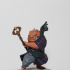 Toad Ogre Monk - Tajima, Desert Hikiga Monk (Pre-supported) print image