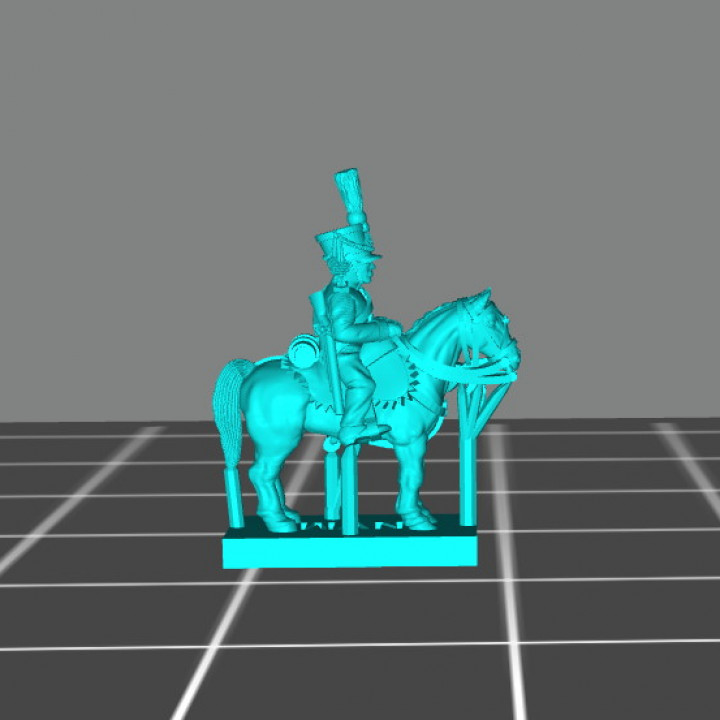 6mm French Chasseur a Cheval 1808