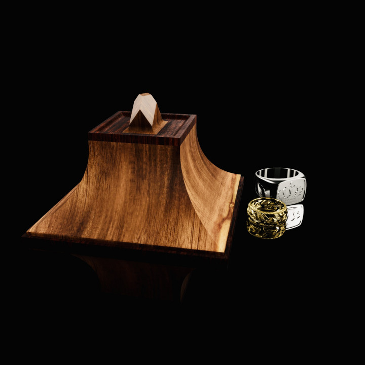 WOODEN JEWELLERY BOX