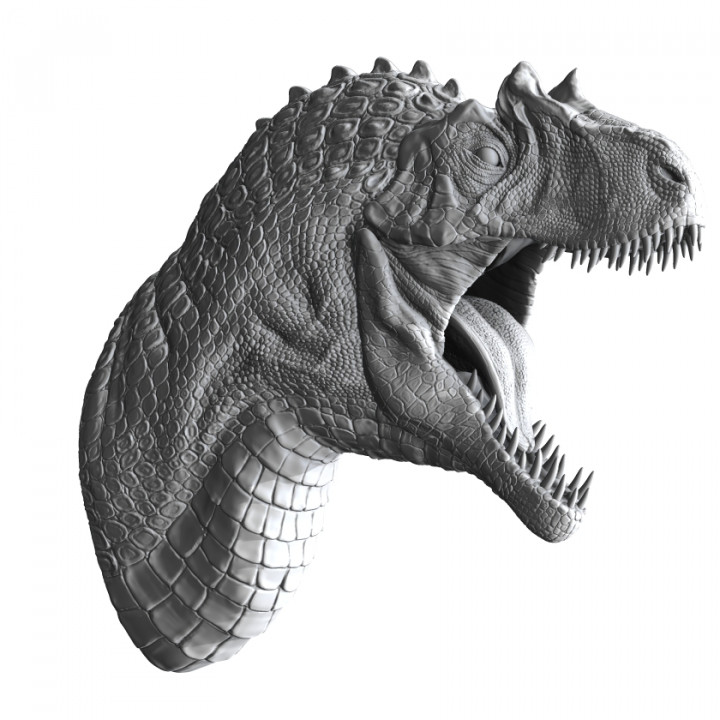 Allosaurus bust