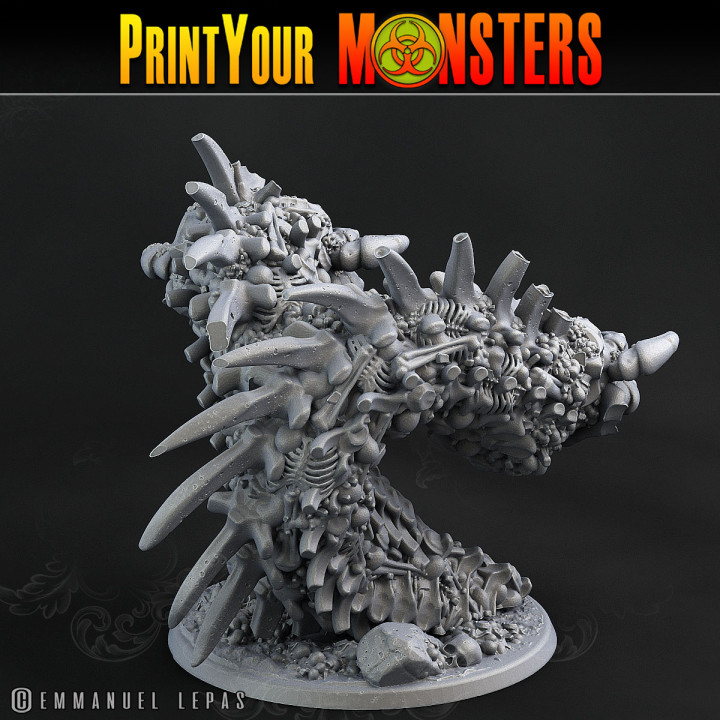 BONE WORM DOUBLE HEAD