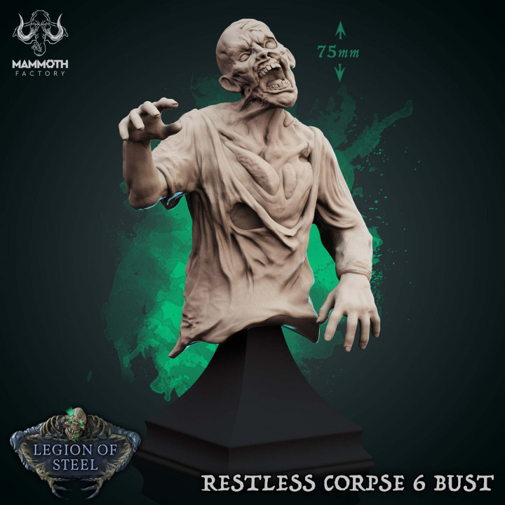 Restless Corpse 6 Bust image