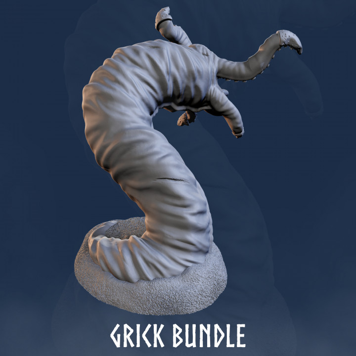 Grick Bundle - Grick - Baby Grick - Grick Monster - Monster Grick - Monster - Monsters - Worm - Worm Monster - Worms image