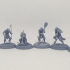 Kobolds slaves set 6 miniatures 32mm pre-supported print image