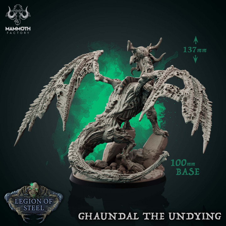 3D Printable Ghaundal the Undying by Mammoth Factory