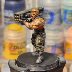 Picture of print of HUMAN JUNGLE FIGHTER ARNIE ROCKET LAUNCHER