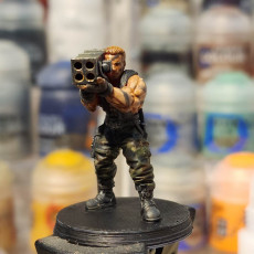 Picture of print of HUMAN JUNGLE FIGHTER ARNIE ROCKET LAUNCHER