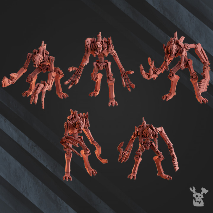 Robot Legions Flesh Eaters x5 image