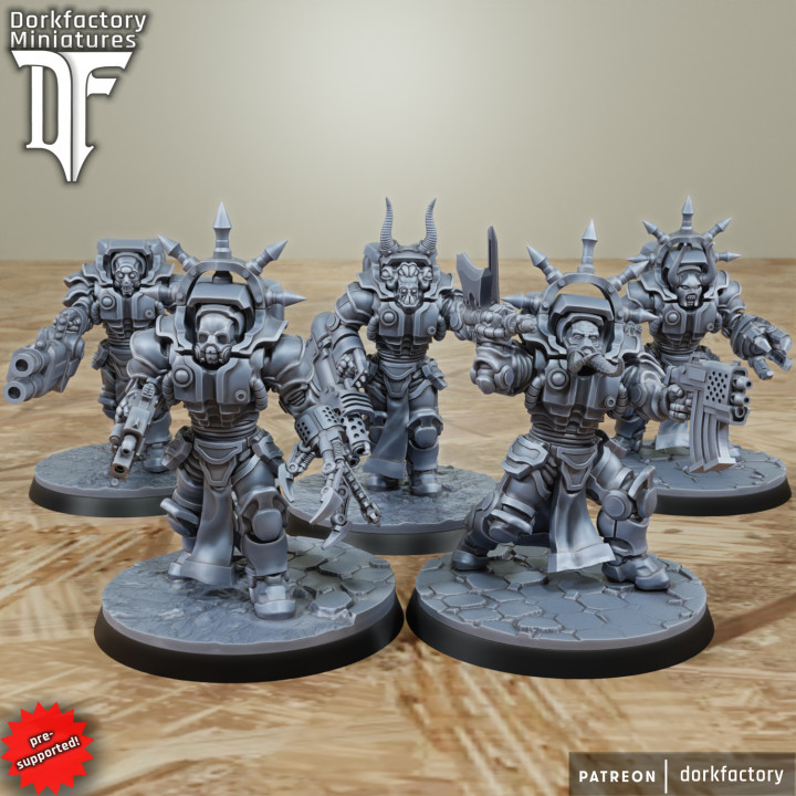 Armored Void Commandos | causing chaos and watching terminator movies