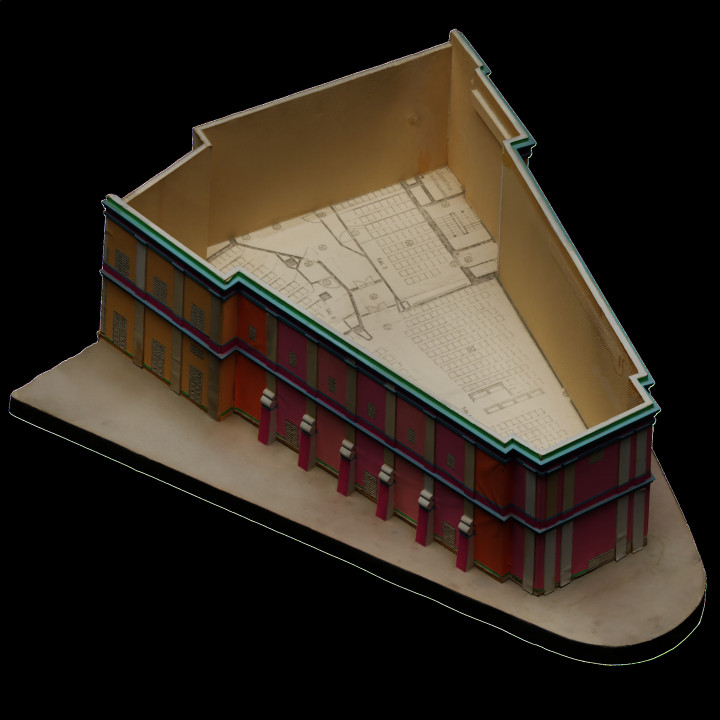 Model for the Cinema Room of the Palads Theatre