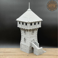 Picture of print of Defense Tower - Medieval Town