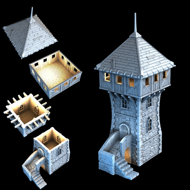 Defense Tower - Medieval Town image