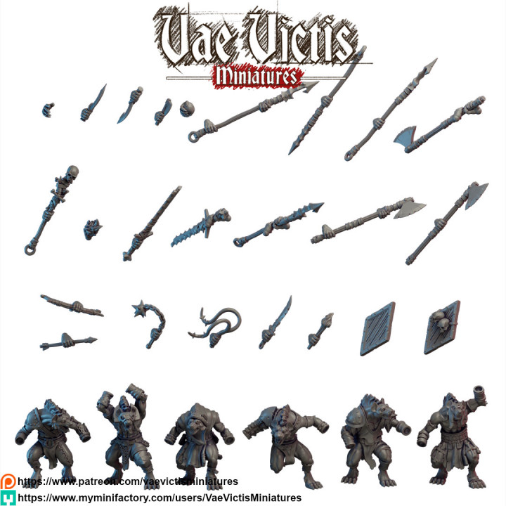 Modular Gnolls Pack [PRE-SUPPORTED] image
