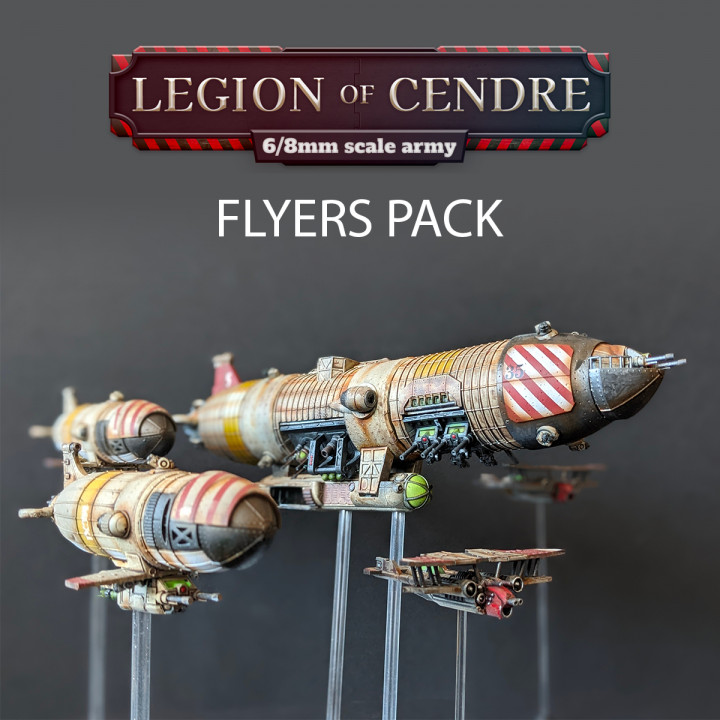 Legion of Cendre - Flyers Pack's Cover